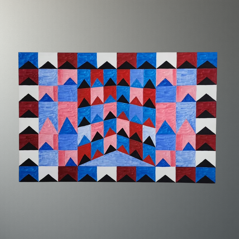 Têmpera Sobre Tela – 80 x 120 – Zi Facella