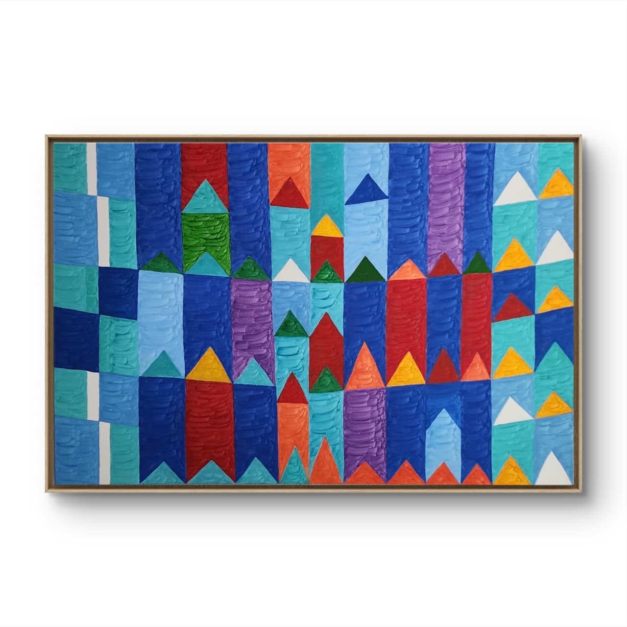 Têmpera Sobre Tela - 80 x 120 - Zi Facella