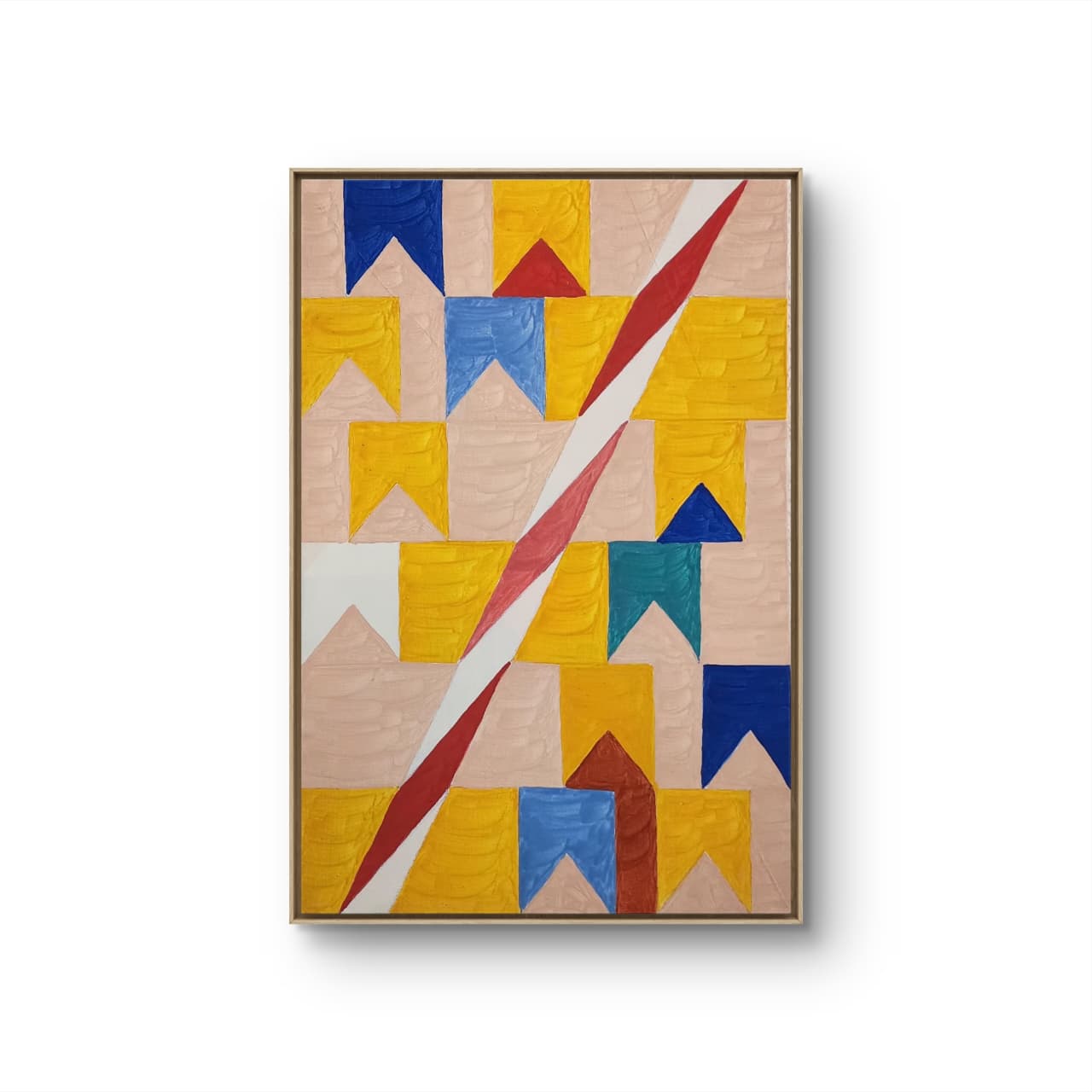 Têmpera Sobre Tela - 60 x 40 - Zi Facella