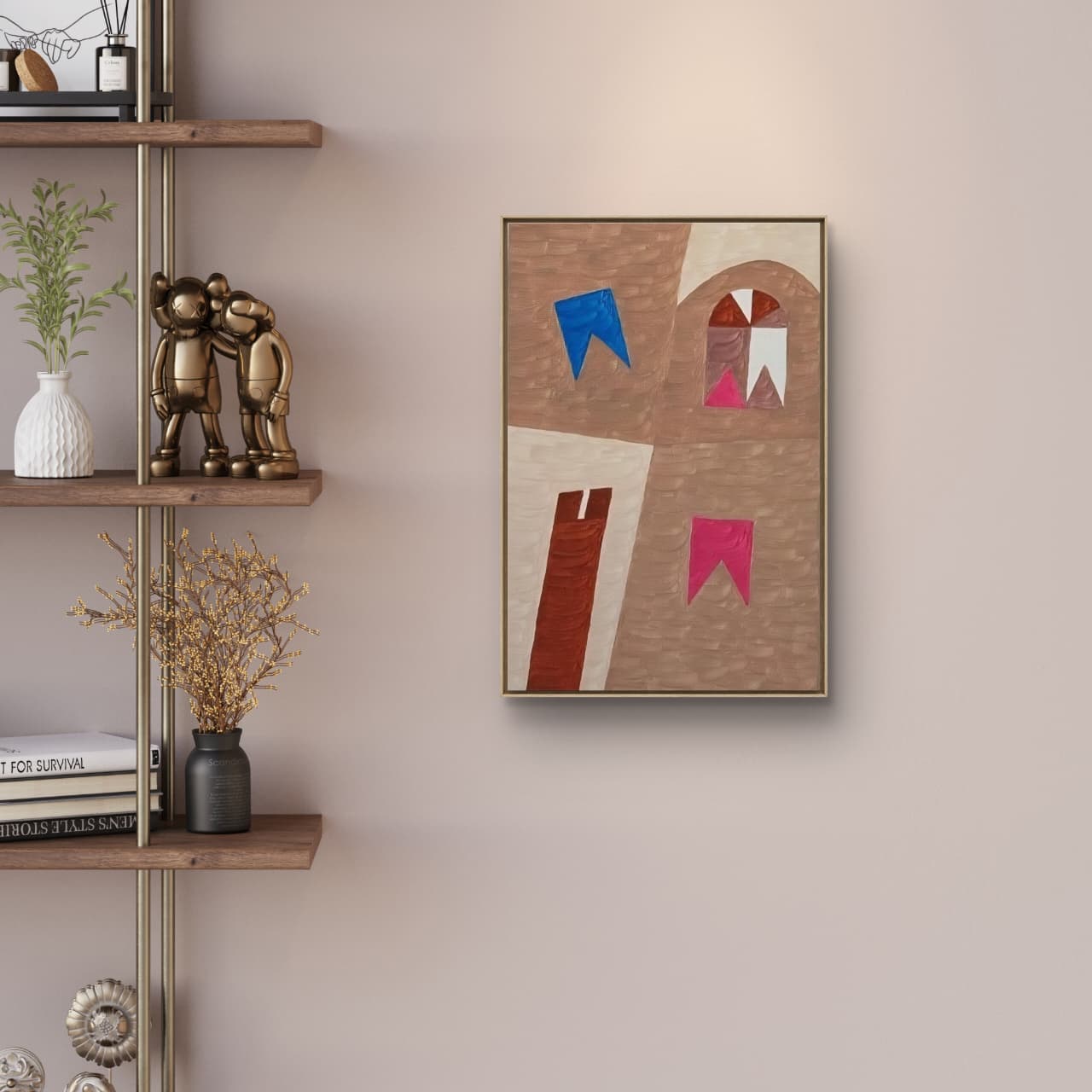 Têmpera Sobre Tela - 60 x 40 - Zi Facella - Imagem 2