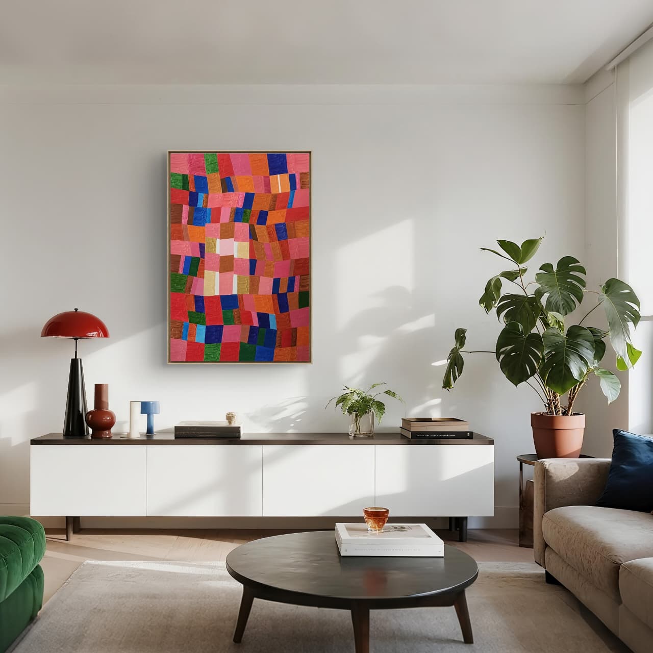 Têmpera Sobre Tela - 120 x 80 - Zi Facella - Imagem 3