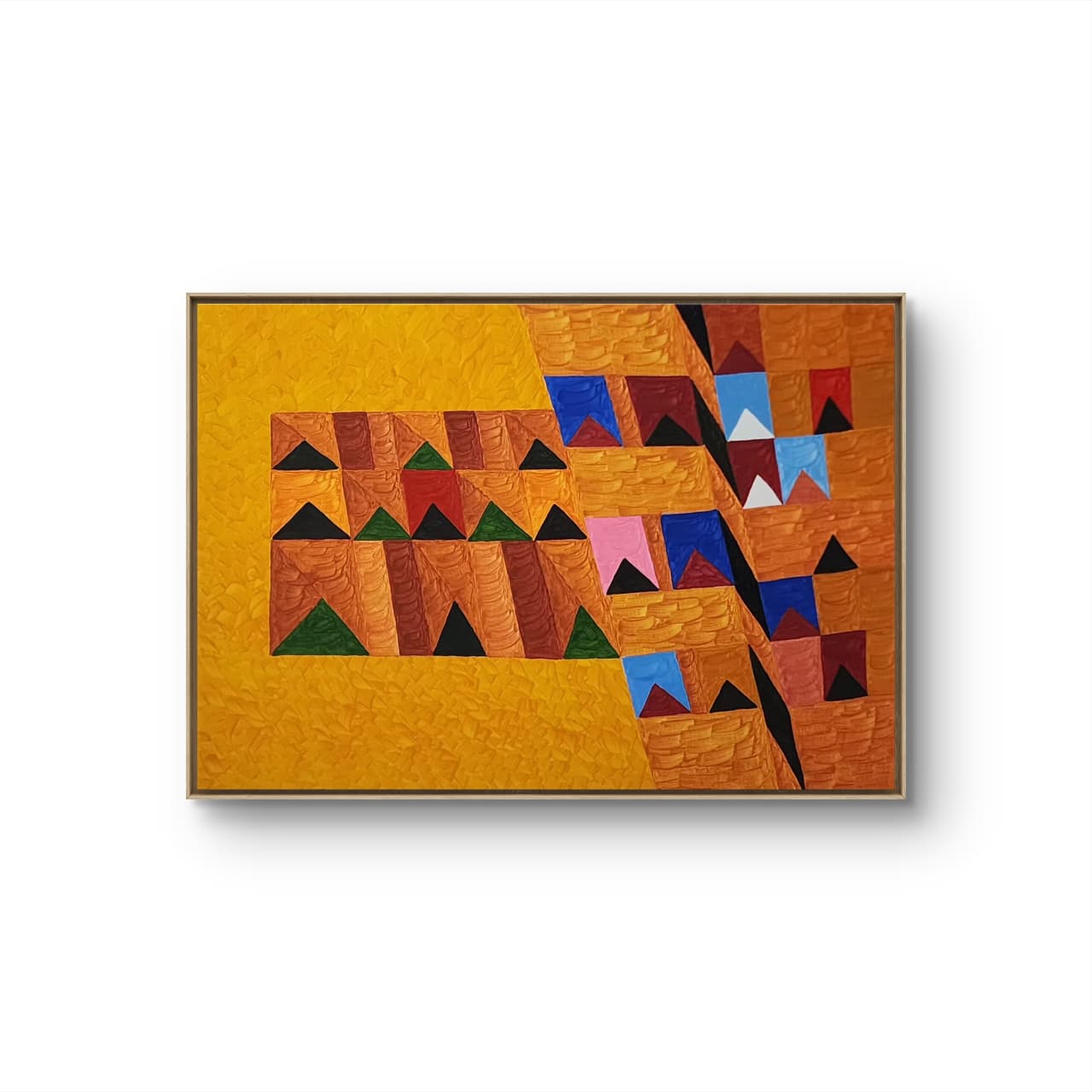 Têmpera Sobre Tela - 70 x 100 - Zi Facella