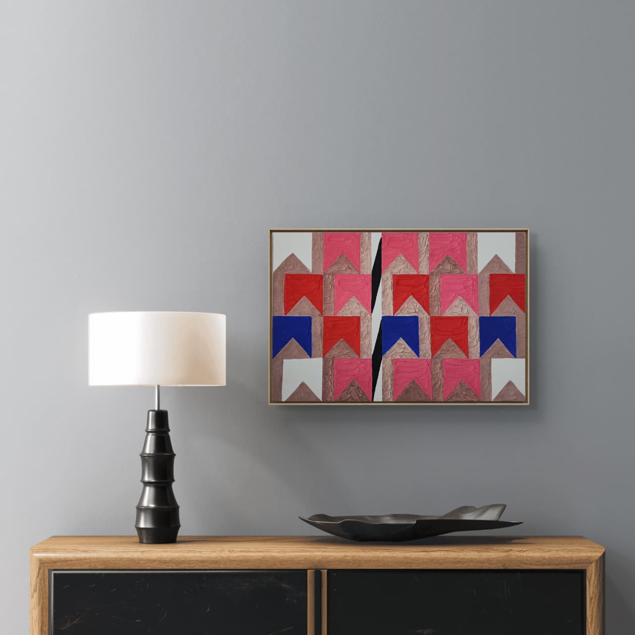 Têmpera Sobre Tela - 40 x 60 - Zi Facella - Imagem 3