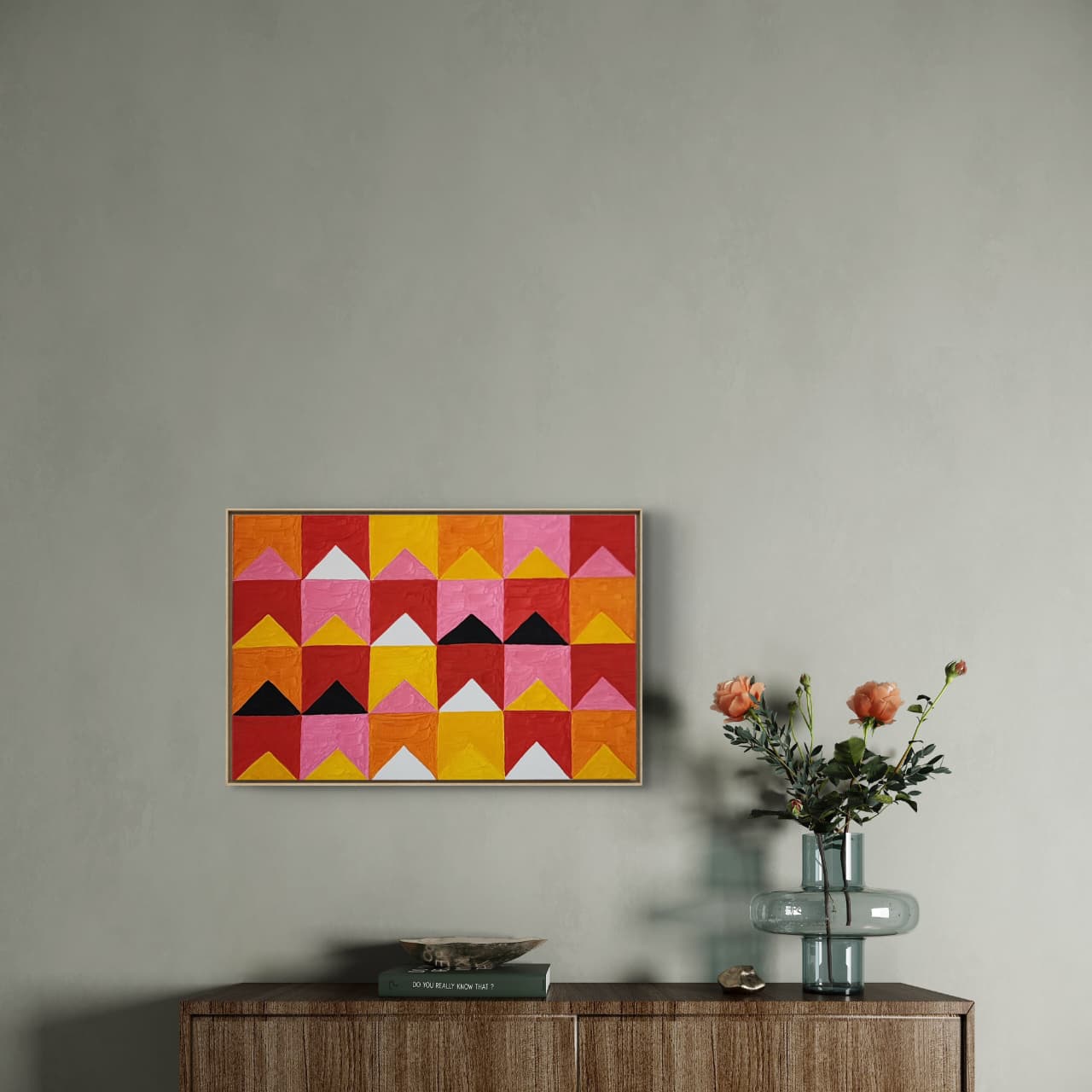 Têmpera Sobre Tela - 40 x 60 - Zi Facella - Imagem 2