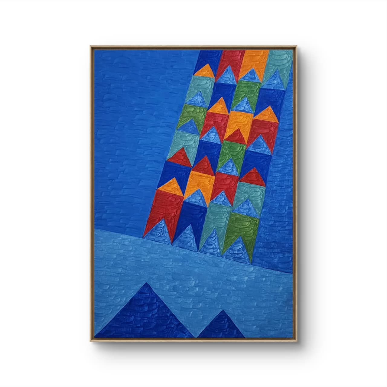 Têmpera Sobre Tela - 100 x 70 - Zi Facella