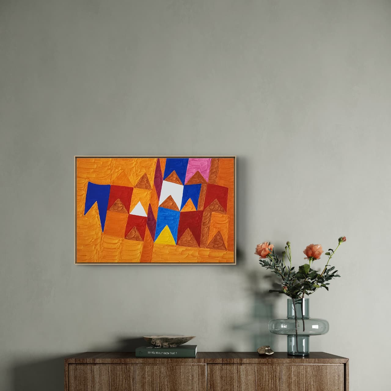 Têmpera Sobre Tela - 40 x 60 - Zi Facella - Imagem 3