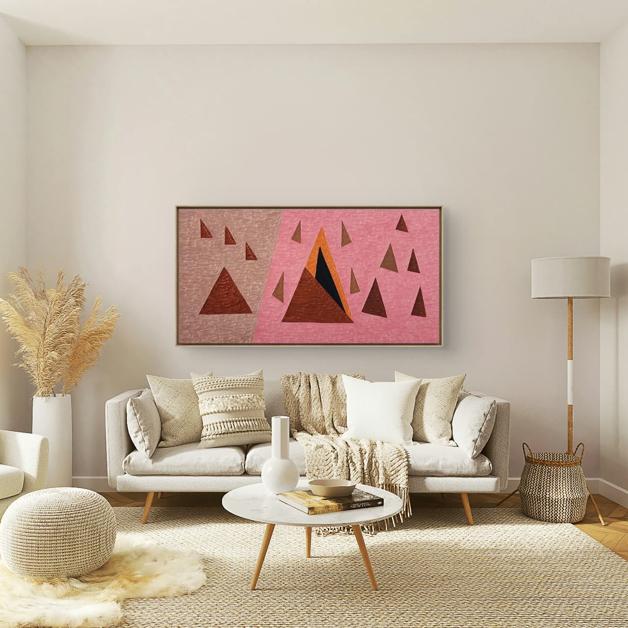 Têmpera Sobre Tela – 80 x 150 – Zi Facella - Imagem 2