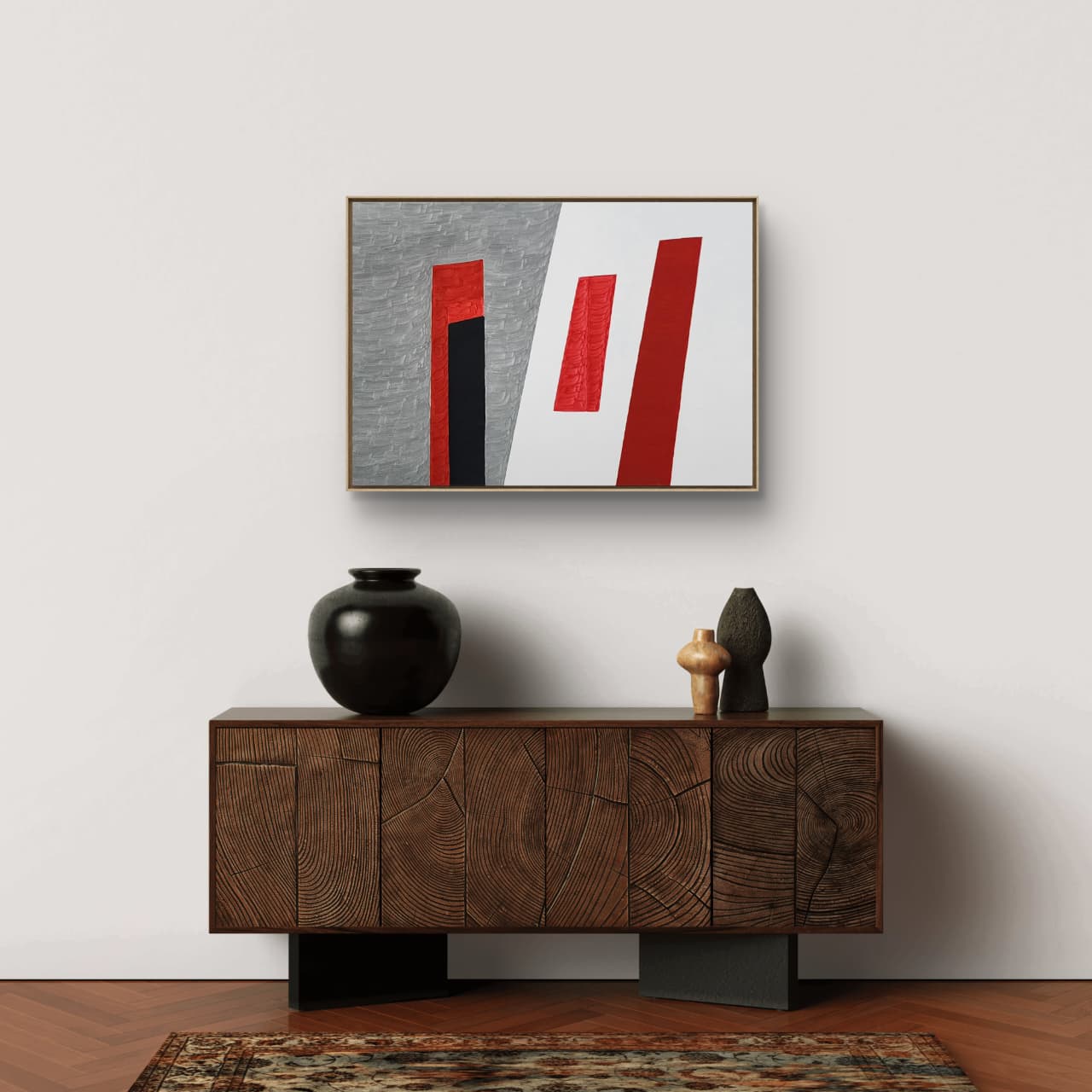 Têmpera Sobre Tela – 60 x 85 – Zi Facella - Imagem 2